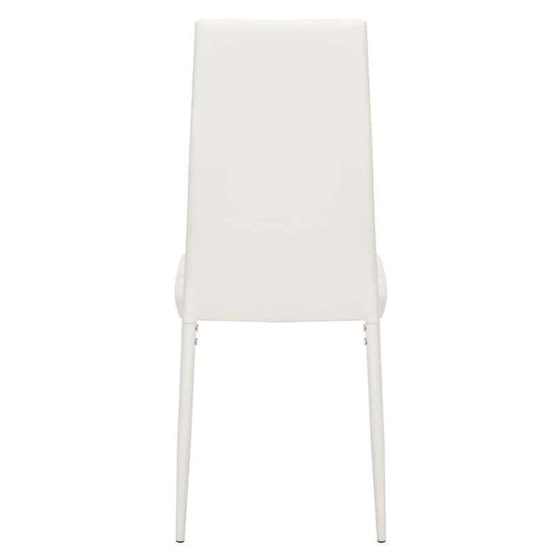 Stripping Texture High Backrest Dining Chairs Set of 4