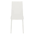 Stripping Texture High Backrest Dining Chairs Set of 4