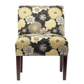 Samantha Upholstered Living Room Slipper Chair