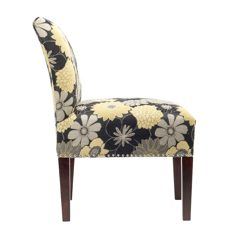 Samantha Upholstered Living Room Slipper Chair