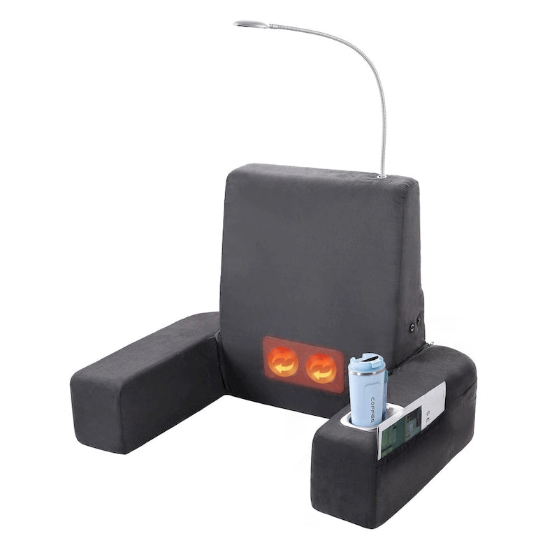 Carepeutic Backrest Bed Lounger with Heated Shiatsu Massage