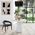 Lupita White 42 Round Dinette Table
