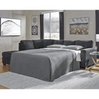 Signature Design by Ashley Altari 2-Piece Sleeper Sectional with Chaise - 110W x 90D x 37H