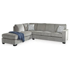 Signature Design by Ashley Altari 2-Piece Sleeper Sectional with Chaise - 110W x 90D x 37H