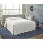 Signature Design by Ashley Altari 2-Piece Sleeper Sectional with Chaise - 110W x 90D x 37H