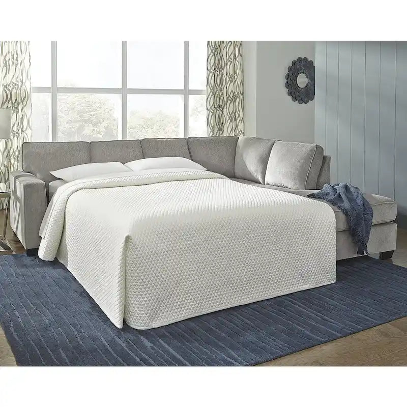 Signature Design by Ashley Altari 2-Piece Sleeper Sectional with Chaise - 110W x 90D x 37H