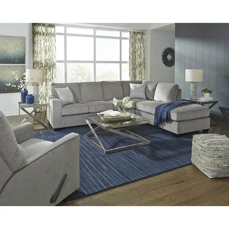 Signature Design by Ashley Altari 2-Piece Sleeper Sectional with Chaise - 110W x 90D x 37H