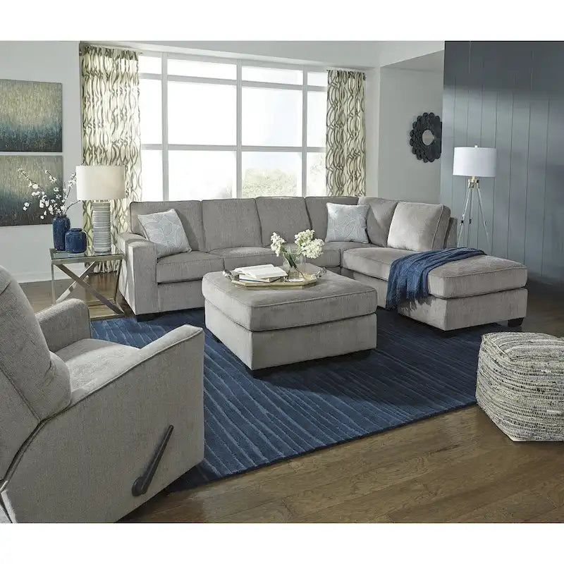 Signature Design by Ashley Altari 2-Piece Sleeper Sectional with Chaise - 110W x 90D x 37H