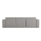 Contemporary 4 Piece Modular Sectional Sofa with Ottoman
