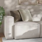 Contemporary 4 Piece Modular Sectional Sofa with Ottoman