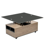 Merax Modern Lift Top Coffee Table Multifunctional Table