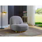 Modern Velvet Swivel Accent Chair