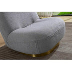 Modern Velvet Swivel Accent Chair