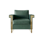 CraftPorch Luxurious Velvet Upholstered Arm Chair