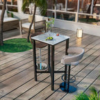 Bar Height 41.4 Dining Table - 27.55x27.55x41.4 inch
