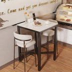Bar Height 41.4 Dining Table - 27.55x27.55x41.4 inch