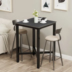 Bar Height 41.4 Dining Table - 27.55x27.55x41.4 inch