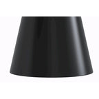 Prynn Dining Table with Round Top and Black Pedestal Base