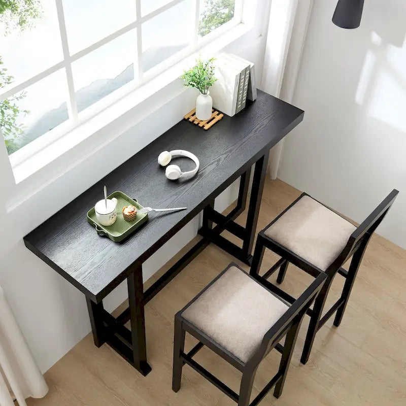 Bar Table,Bar Chair, Extra Long Entryway Table for Entryway, Hallway