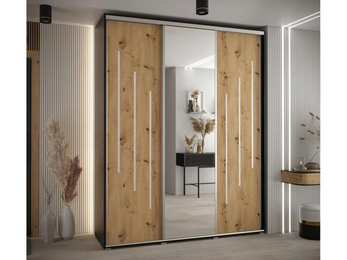 Meublori 9 Sliding Door Wardrobe 235.2/200/45 3 doors