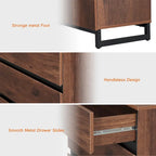 WAMPAT Storage Cabinet, 3 in 1 Modern Sideboard