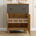 70.8 Sideboards Drawer Cabinet, 3-In-1 Kitchen Buffet Table