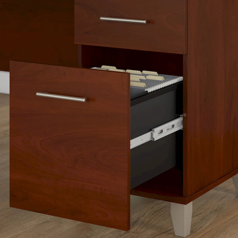 Bush Furniture Somerset 60W Office Computer Desk with Drawers