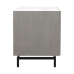 SAFAVIEH Shirleyann Dark Brown/ Black Storage Cabinet - 27.5 x 17.6 x 21.6 - 28Wx18Dx22H