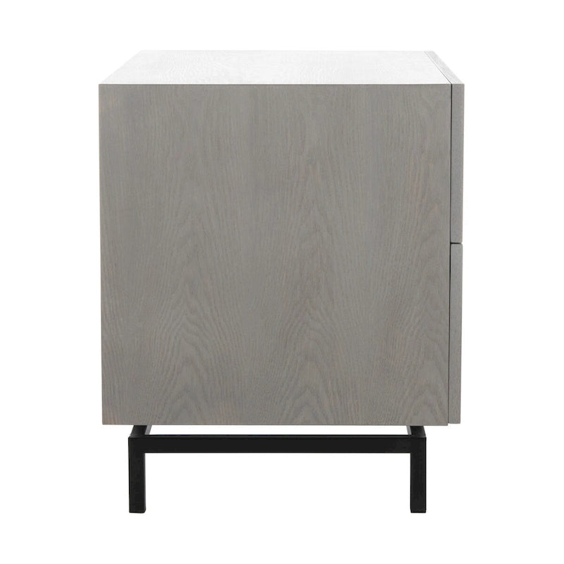 SAFAVIEH Shirleyann Dark Brown/ Black Storage Cabinet - 27.5 x 17.6 x 21.6 - 28Wx18Dx22H