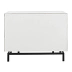 SAFAVIEH Shirleyann Dark Brown/ Black Storage Cabinet - 27.5 x 17.6 x 21.6 - 28Wx18Dx22H