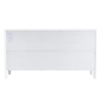 Nora 6-Drawer Wood Wide Dresser