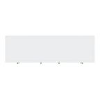 Nora 6-Drawer Wood Wide Dresser