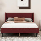 Full Size Bed Frame Upholstered Bed Frame Platform