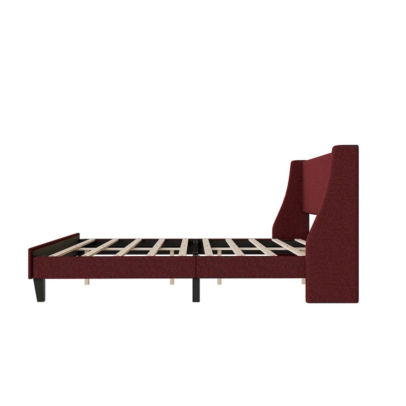 Full Size Bed Frame Upholstered Bed Frame Platform