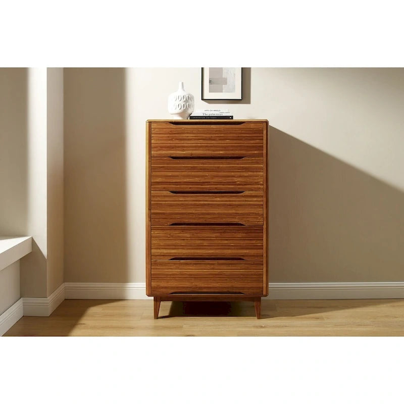 Dylan 5pc Queen Platform Bedroom Set in Copper