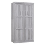 Wood Murphy Bed can be Folded into a Cabinet