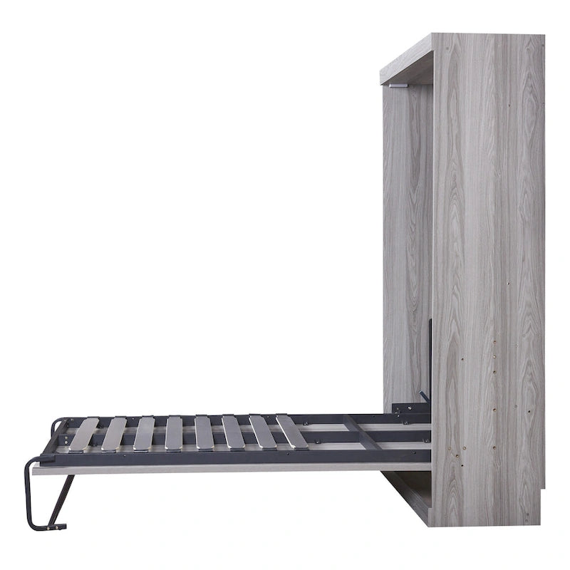 Wood Murphy Bed can be Folded into a Cabinet