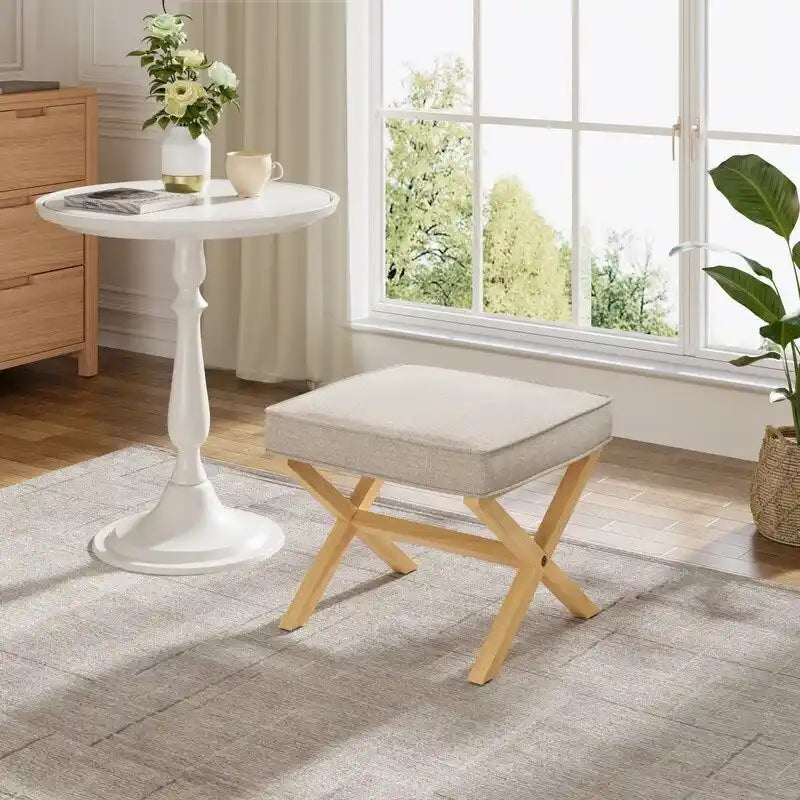 X Ottoman Chair