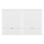 Queen Size Murphy Bed Wall Bed with drawer and a set of Sockets