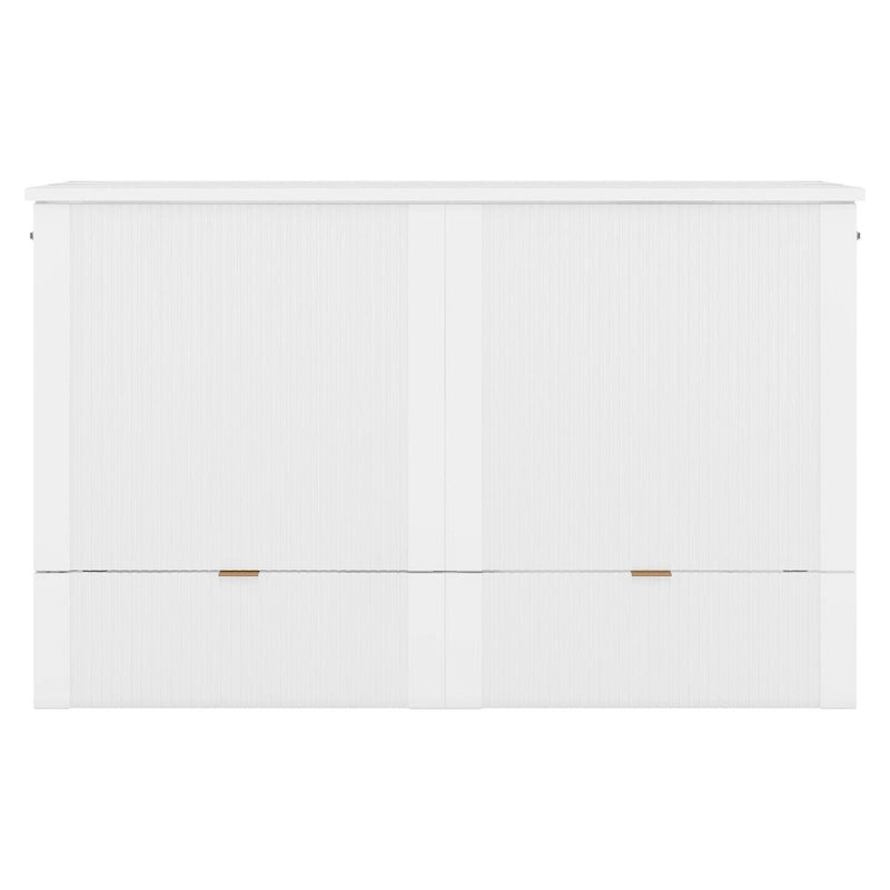 Queen Size Murphy Bed Wall Bed with drawer and a set of Sockets