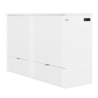 Queen Size Murphy Bed Wall Bed with drawer and a set of Sockets
