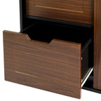 71-inch High wardrobe and cabinet, classic sliding barn door armoire