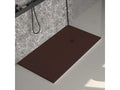 Laviecasa Plus smooth chocolate shower tray with color grid - 210x90 cm NJCY68218