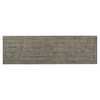 60W Cabinet Sideboard with Adjustable Shelves and Pine veneer - N/A