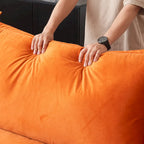 U Shape Couch Sectional for Living Room, Convertible Sectional Sofa, Modular Sectional Couch with Ottomans for Living Room