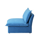 U Shape Couch Sectional for Living Room, Convertible Sectional Sofa, Modular Sectional Couch with Ottomans for Living Room