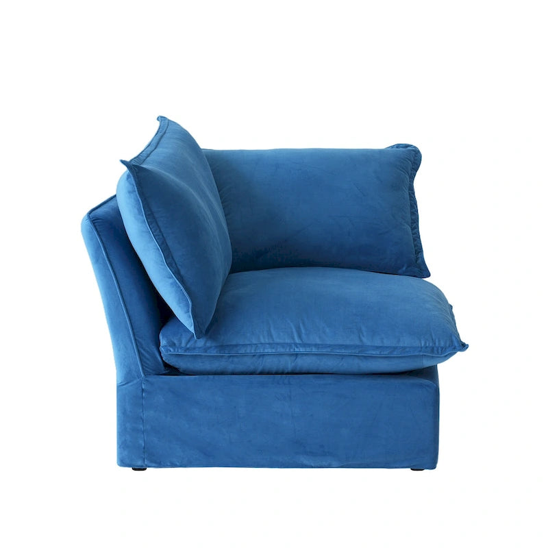 U Shape Couch Sectional for Living Room, Convertible Sectional Sofa, Modular Sectional Couch with Ottomans for Living Room