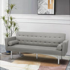 Futon Sofa Bed, Convertible Futon Couch Bed, Loveseat Sleeper Sofa, Daybed for Living Room, Apartment, Office