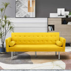 Futon Sofa Bed, Convertible Futon Couch Bed, Loveseat Sleeper Sofa, Daybed for Living Room, Apartment, Office