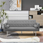 Futon Sofa Bed, Convertible Futon Couch Bed, Loveseat Sleeper Sofa, Daybed for Living Room, Apartment, Office